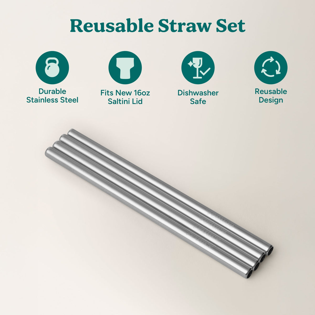 Saltini Straw Set